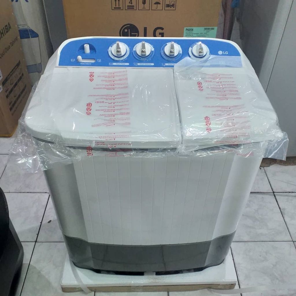 MESIN CUCI 2 TABUNG LG P605N 6 KG BATAM
