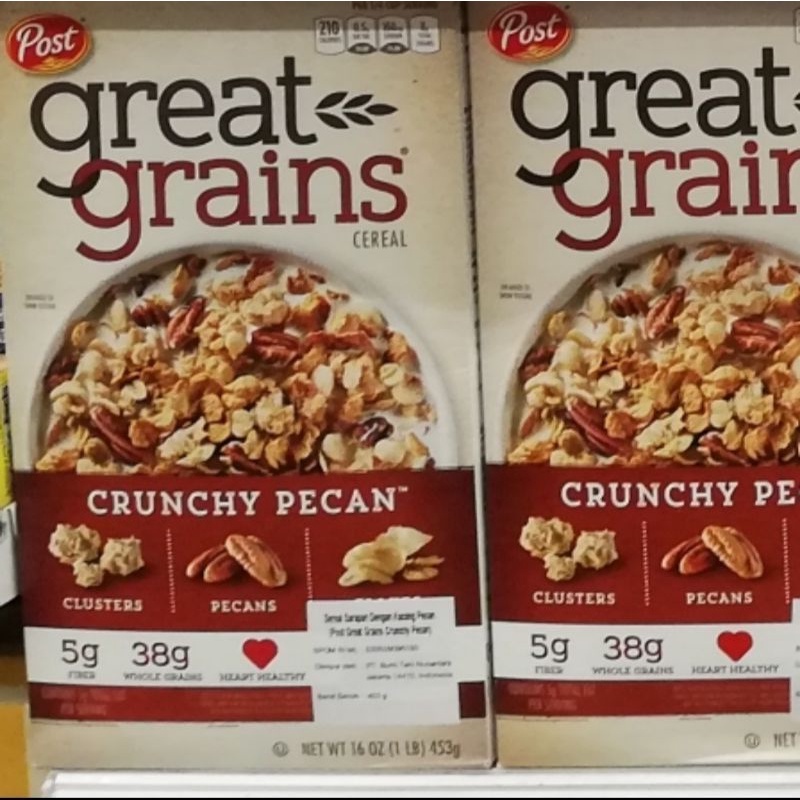 

Post Great Grains Crunchy Pecan 453gr