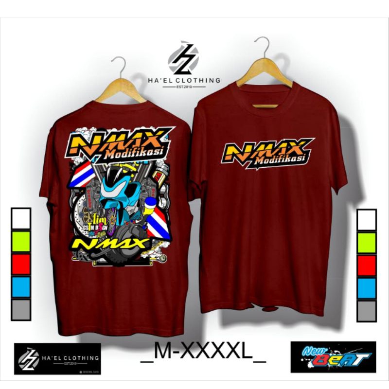 Kaos NMAX Modifikasi Kaos Big Size  All Size M L XL 2XL 3XL 4XL 5XL Kaos Jumbo