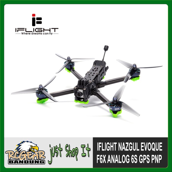 iFlight Nazgul Evoque F6 F6X Analog FPV Racing Drone 6S GPS PNP No Rx