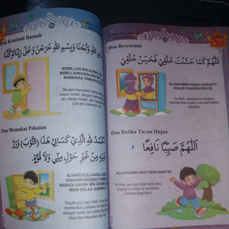 buku ayo belajar shalat dan berdoa disertai juz'amma 15x24cm