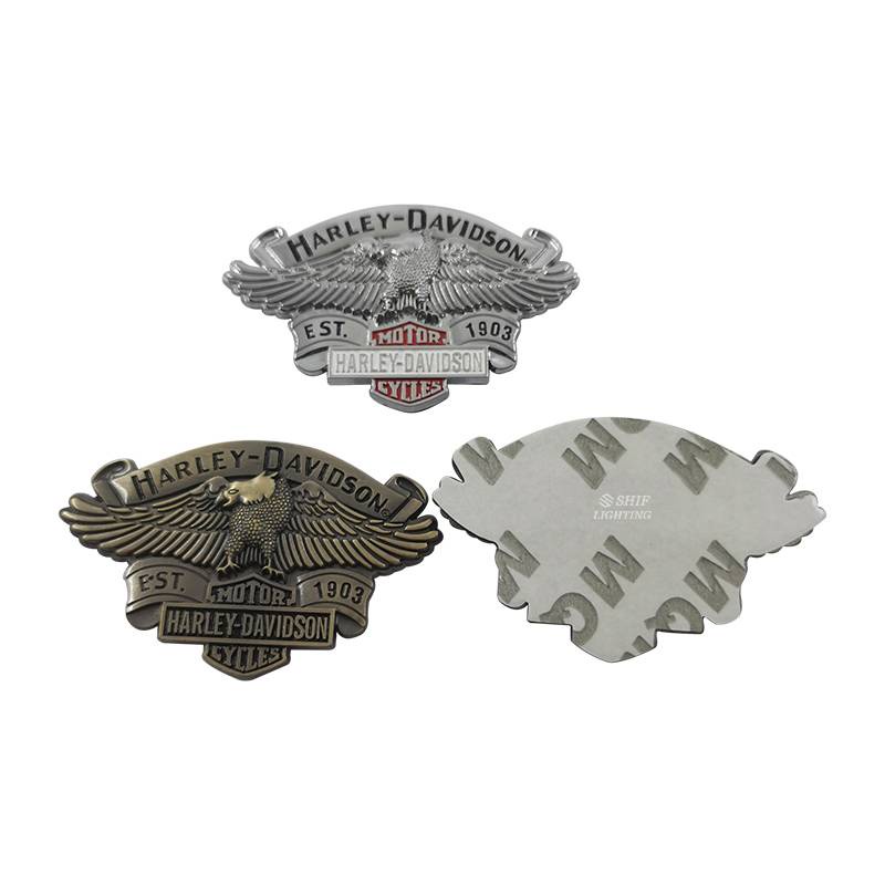 1 X Metal HARLEY DAVIDSON Motor Auto Bike Decorative Emblem Badge Sticker Decal Harley Eagle