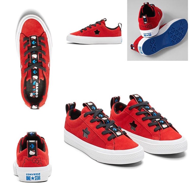 Converse Original Ctas Ox Hello Kitty Leather