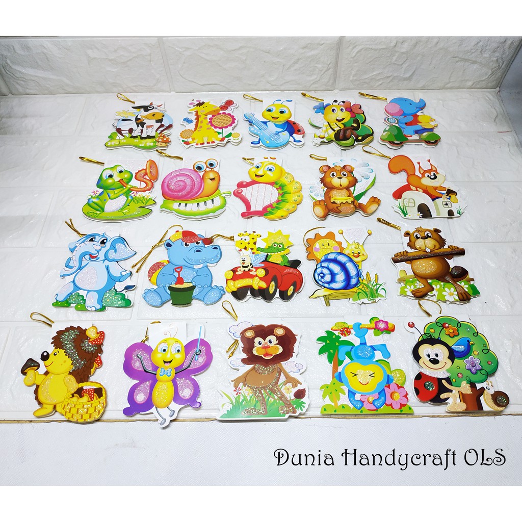 FUNNY ANIMAL Kartu Ucapan Greeting Card Acara Hadiah