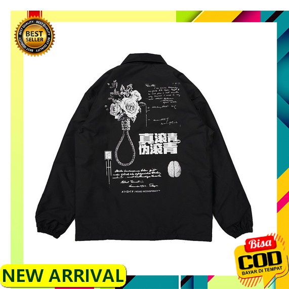 Jaket Coach Parasut Anti Pria Wanita Cowok Cowo Dewasa Murah Style Terbaru Dragon Fire A6 Moxie Wind
