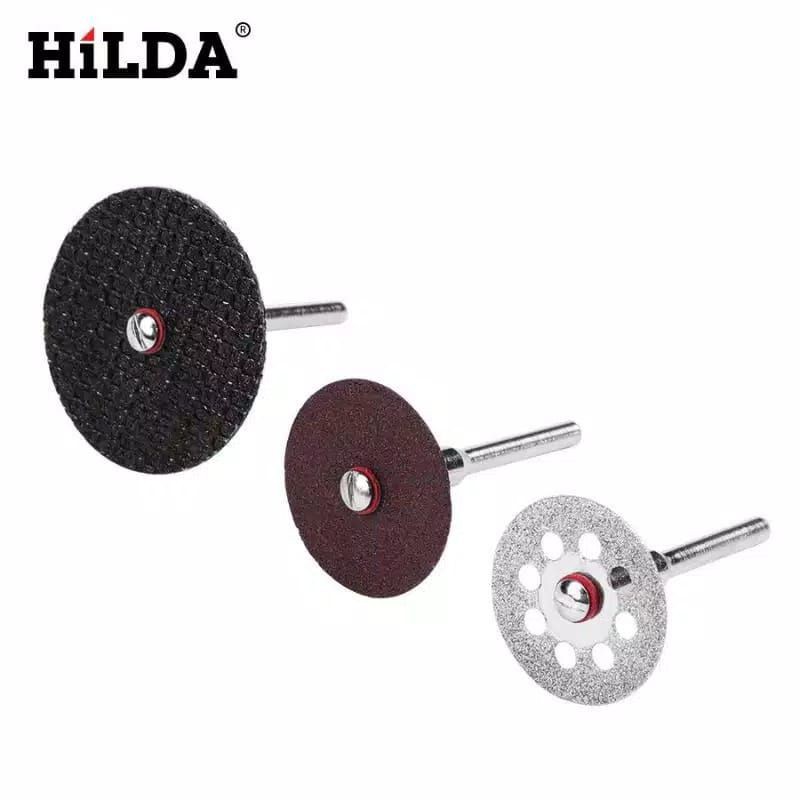 Kepala Mata Bor Mini Tuner Gerinda Grinder Gergaji / Diamond Saw Cutting Blade Drill - 12 PCS