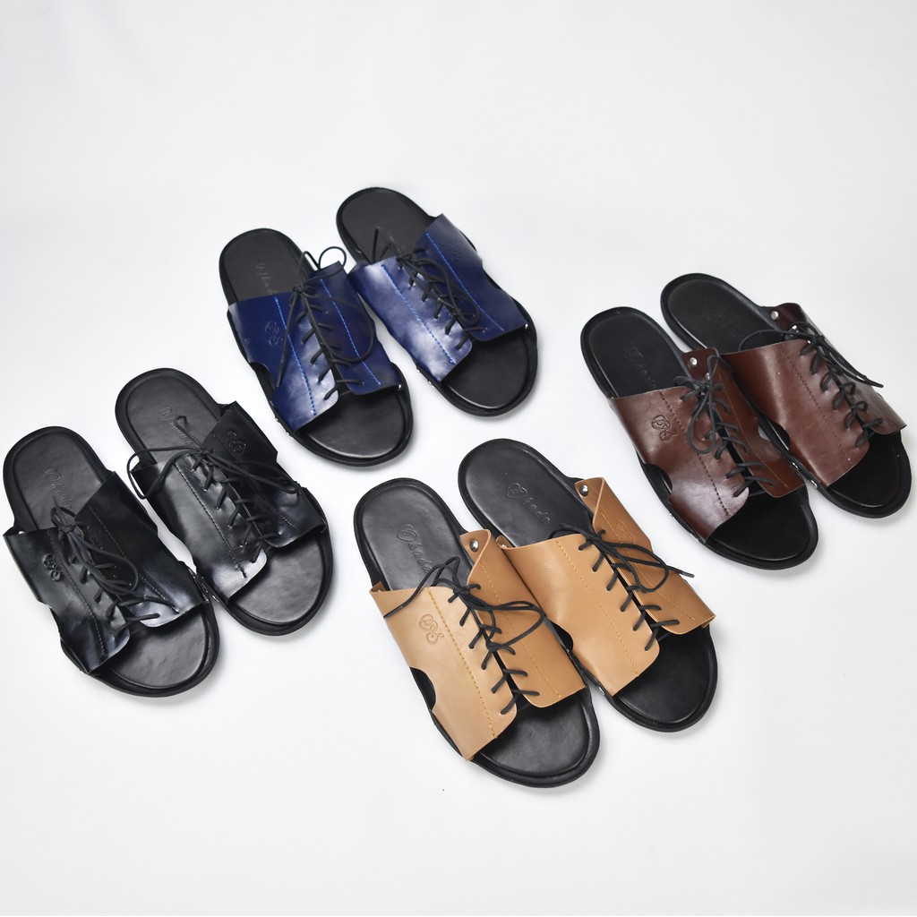 [OKADA Official Store] SANDAL PRIA/COWOK by OKADA - (BULEPEC) SENDAL UNIK