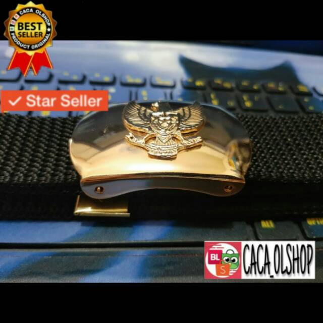 Sabuk Logo Garuda/Lurah/Camat/Bupati Lux Non Braso