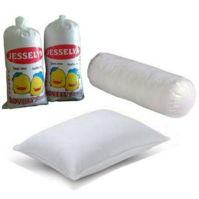 RC [READY STOK] Bantal Guling Hotel Jesselyn Bantal Kepala / Tidur 100% Silicone Kualitas Hotel