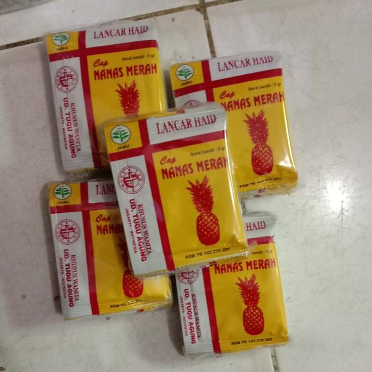 

[KODE 0IJHS] Jamu Lancar Haid / Mens Cap Nanas