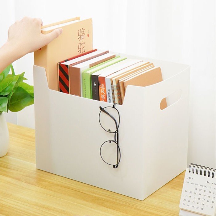 

Online Murah Shop Storage Box Penyimpanan Buku Majalah Dokumen / Storage Kotak Serbaguna