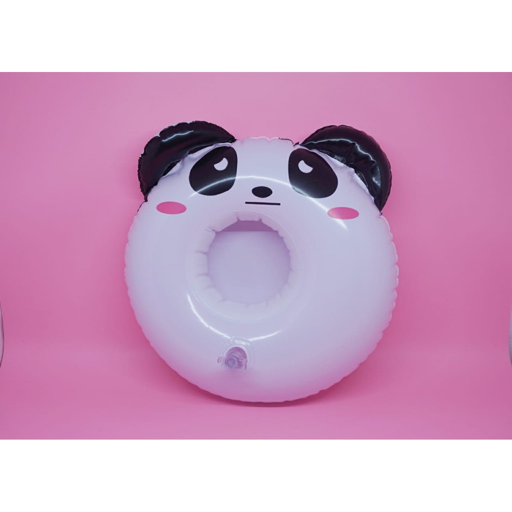 CUP HOLDER FLOAT PANDA PELAMPUNG GELAS PELAMPUNG MINUM BAN MINUM