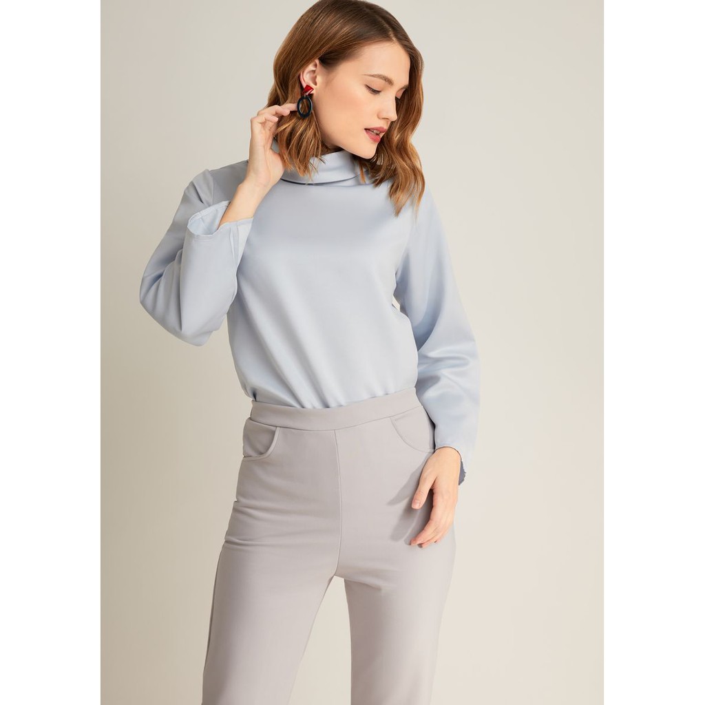 Laiqa Luna Grey Blouse