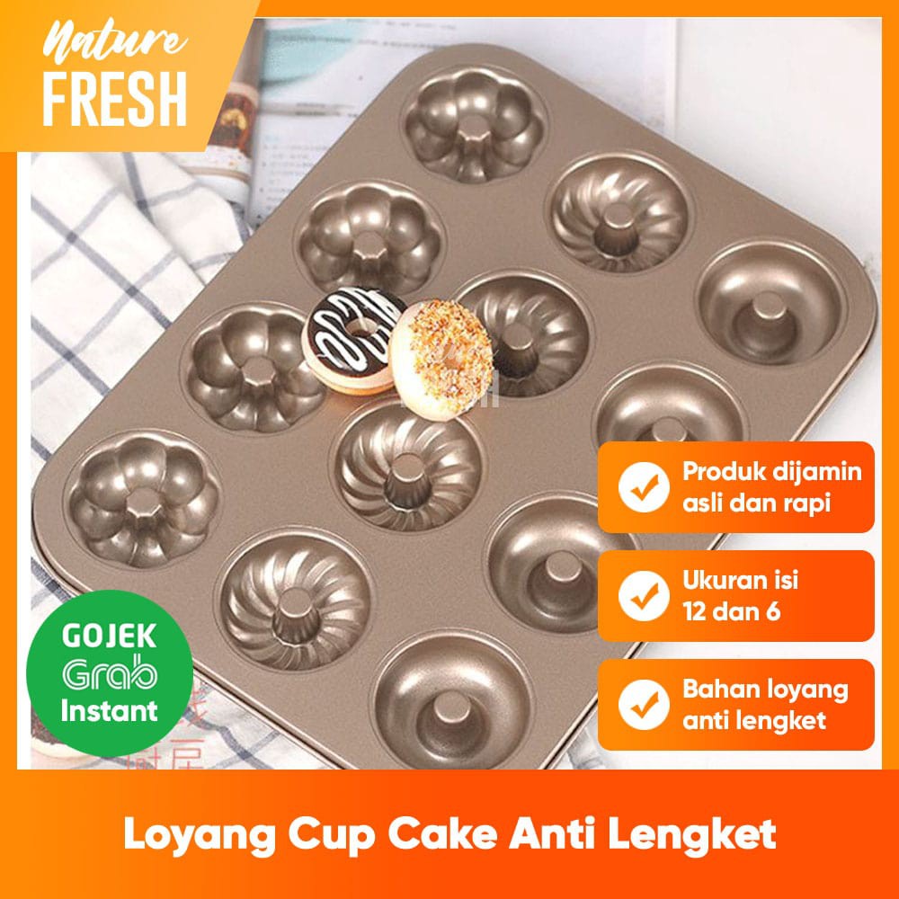 Loyang Muffin Loyang Kue Mangkok Cup Cake Besar  Diameter 7 cm Cetakan Muffin Cetakan Cup Cake Kue