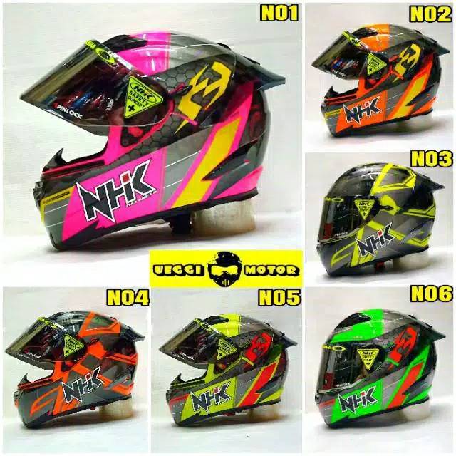 Helm Nhk Rx9 Paket Ganteng Motif
