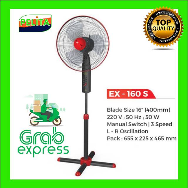 Kipas Angin Berdiri 16 In Trisonic