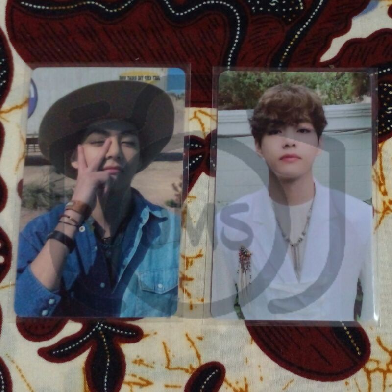 [TAKE ALL] Photocard Lucky Draw Taehyung PC Butter Peaches Cream LD Tae PWS M2U