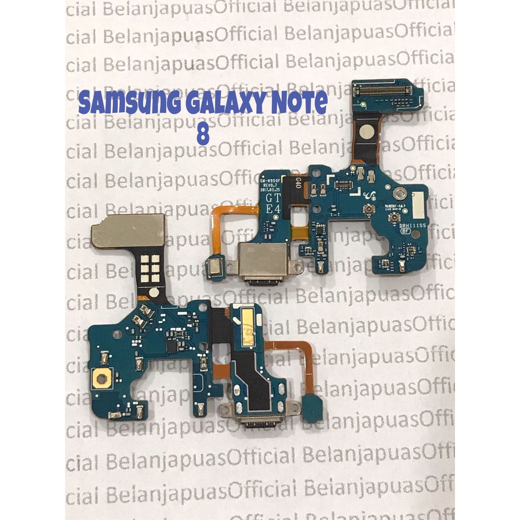 Flexible Fleksibel Konektor Charger Flex Cas SAMSUNG GALAXY NOTE 8