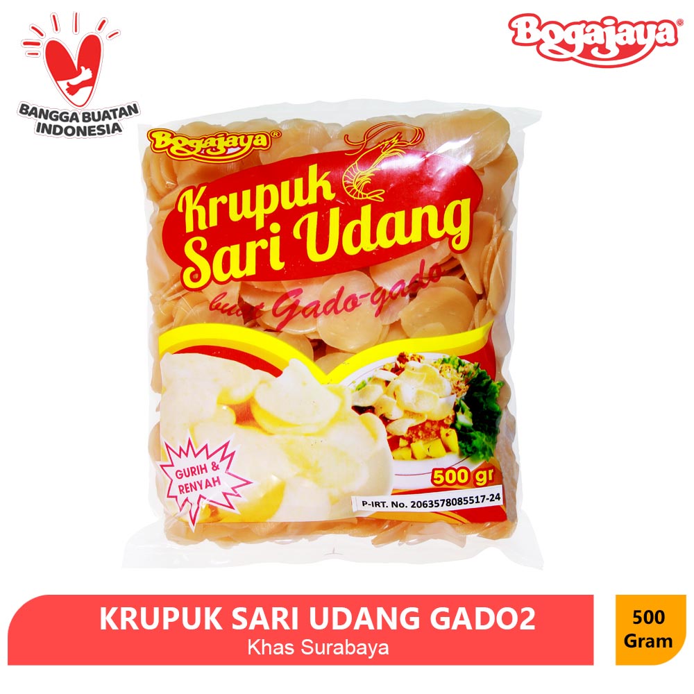 Jual Kerupuk Udang Gado Gado Oleh Oleh Surabaya Gram Krupuk Udang Sari Udang Shopee