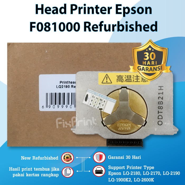 Print Head Printer Epson LQ2190 LQ2180 LQ2170 LQ 2180 LQ 2170 LQ 2190 LQ2600K Original Refurbished