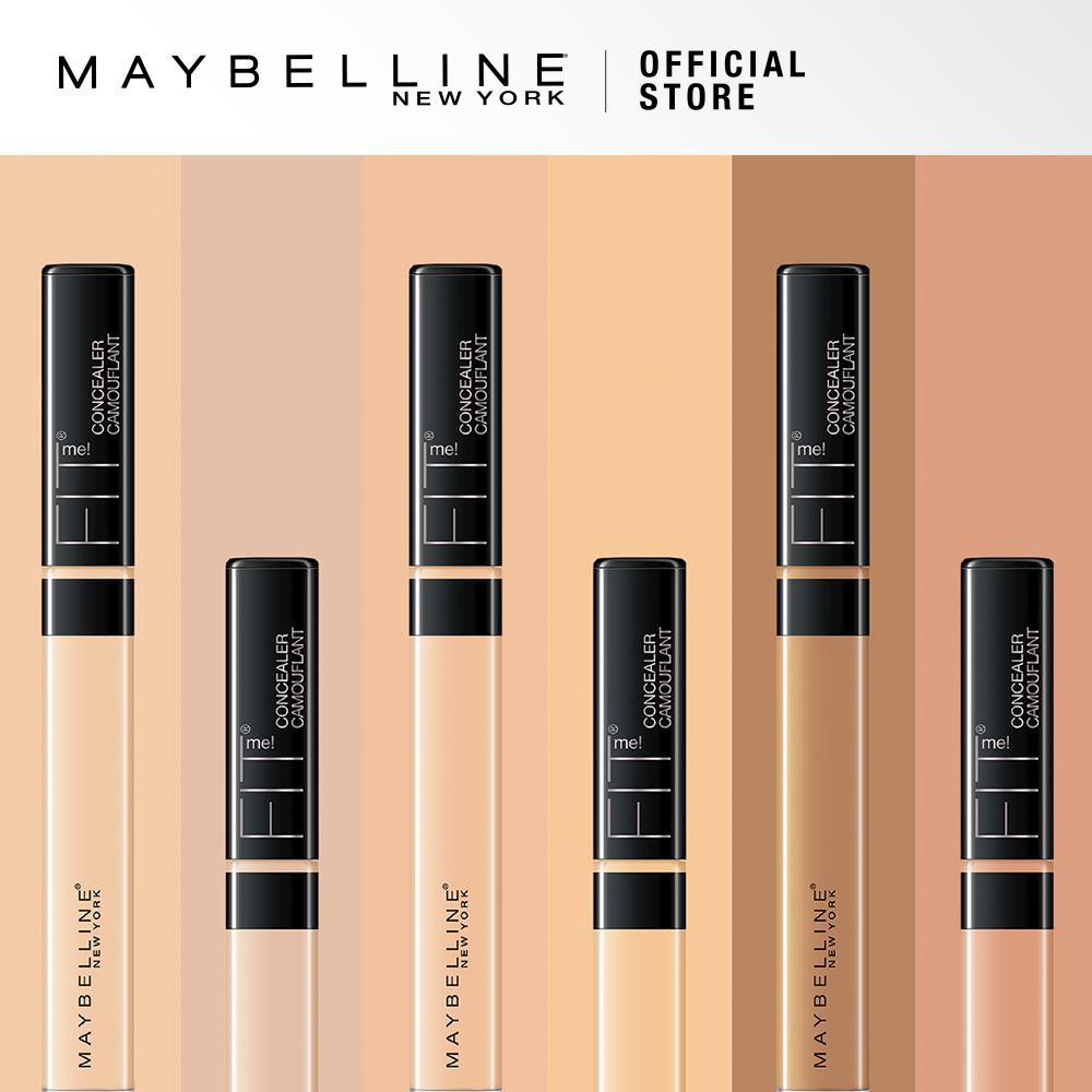 MAYBELLINE FIT ME CONCEALER - CONCEALER 5 VARIAN WARNA KULIT WAJAH