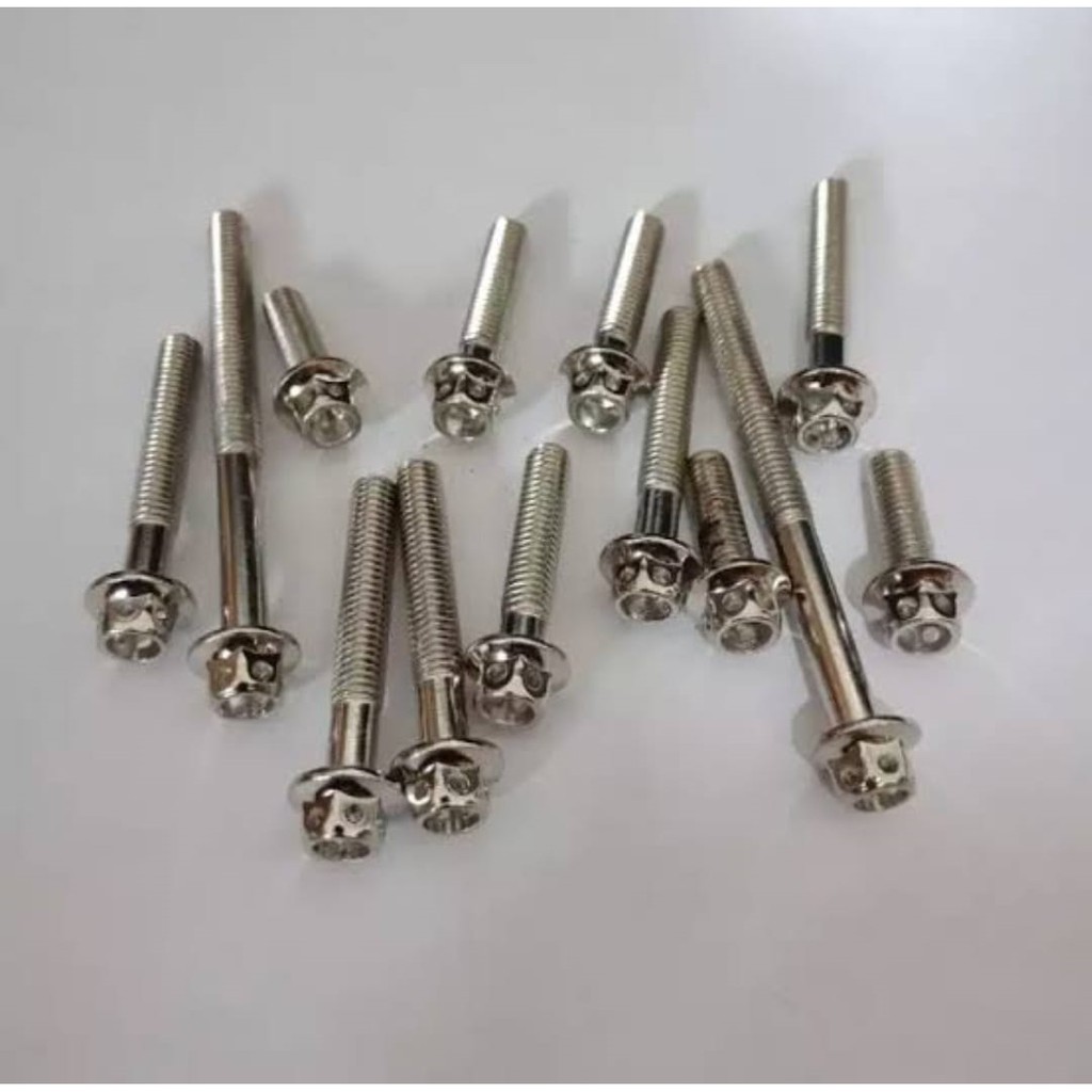 Baut Probolt Cvt Beat scopy Vario Baut Probolt Thailand Cvt Crome Chrome Beat Scopy Vario