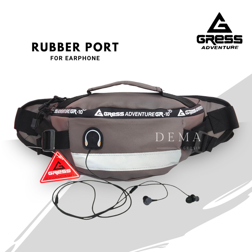 Waistbag Pria Tas Selempang Cowok Anak Laki Laki Waterproof Anti Air Original Murah