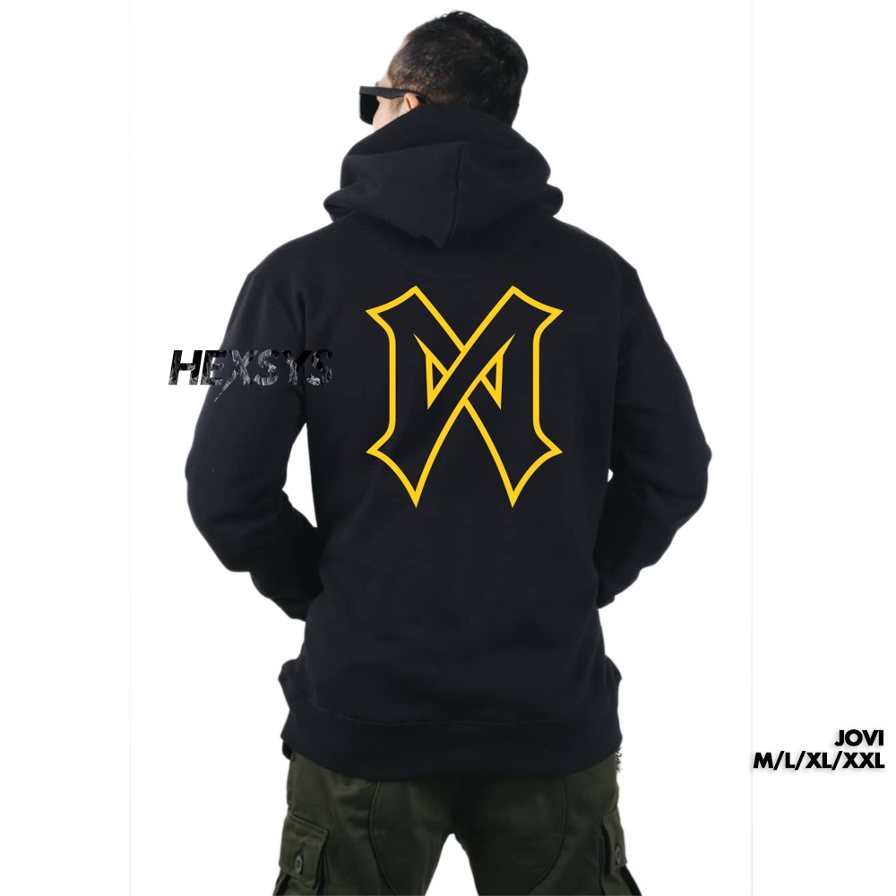 LIMITED Bossque X Hexsys - Jovi Hoodie Bordir Jumper Mythology Sweater Pria Pullover Jaket Hoodie