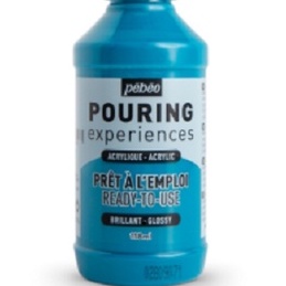

Gramedia Bandung - Pebeo Pouring experiece Turqoise blue