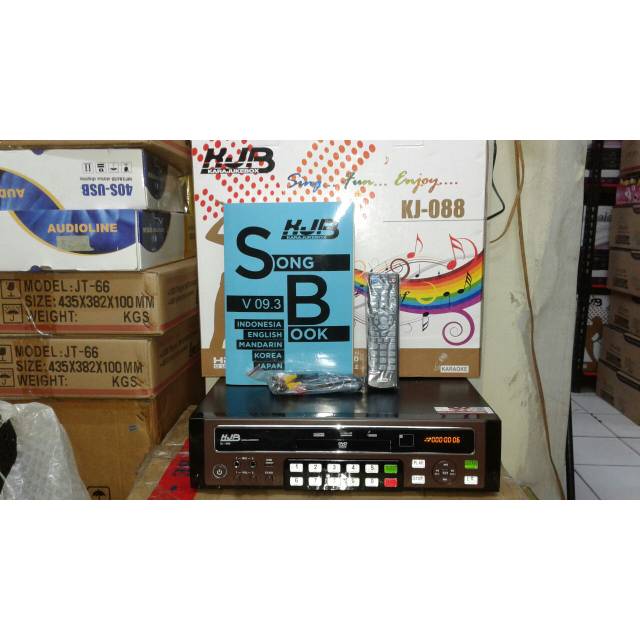 DVD PLAYER KARAOKE KJB 008 + HDD 2TB ORIGINAL