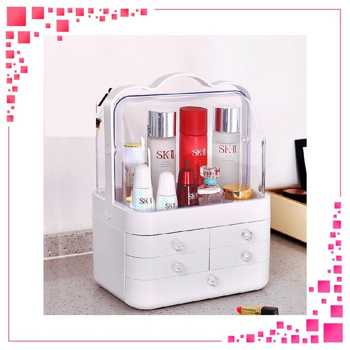 Beauty Case FG-233 Box Make Up Organizer Kotak Kosmetik Storage Box