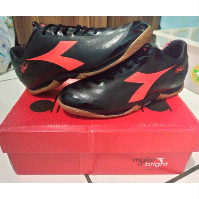 Diadora Mars Black Orange Futsal DIA174859115 Original BNIB