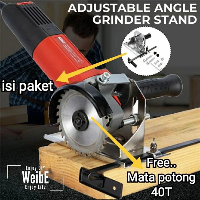 Stand Dudukan Gerinda Circular Saw Dudukan Mesin Gerinda