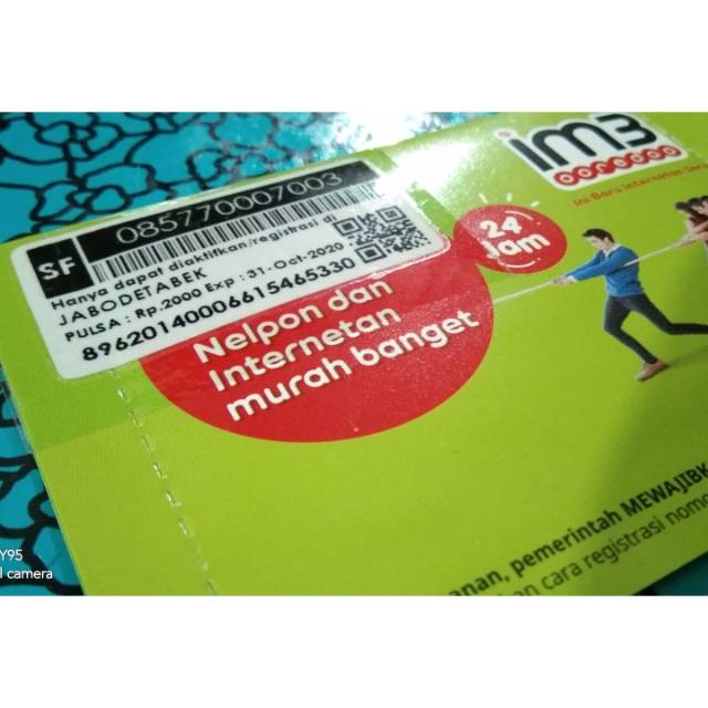 Nomor cantik indosat 0857 7000 7003 murah