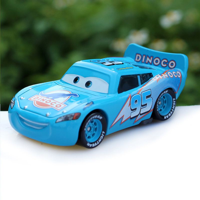 Cars Dinosaur Two-Color Gray Mcqueen Racing Alloy Children'S Toy Car Model