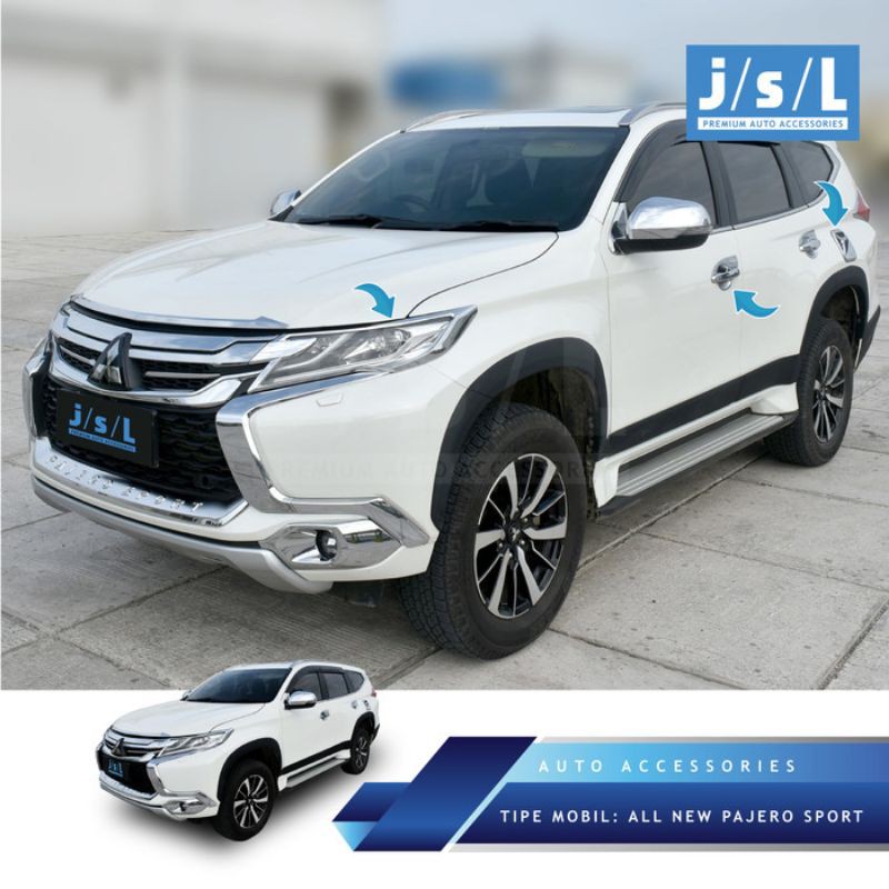 All New Pajero Sport 2016 Paket Chrome Prestige/Paket Aksesoris Pajero ORI JSL