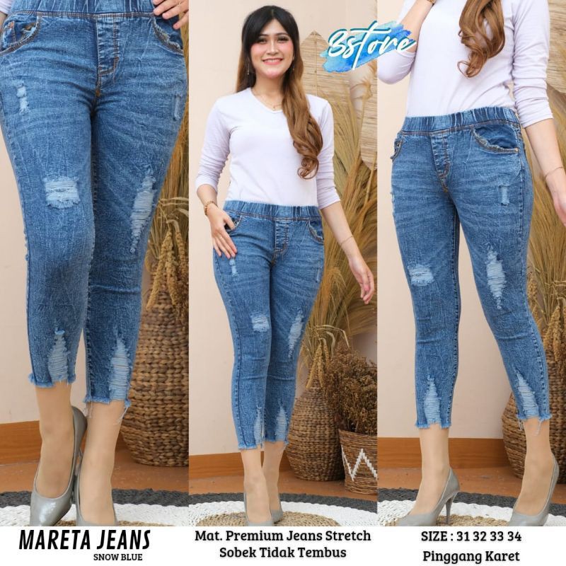READY STOK // MARETA  JEGGING JEANS