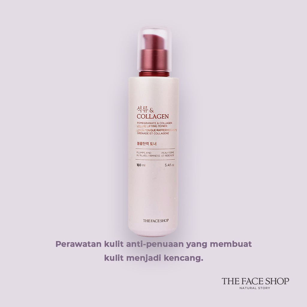 Pomegranate And Collagen Toner - 160ml