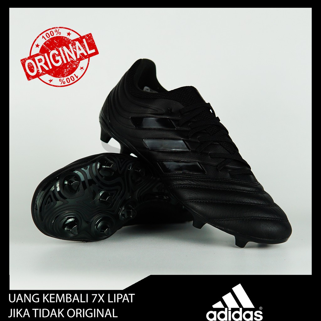 Sepatu Bola Adidas Copa 20.3 FG - Full Black G28550 Original