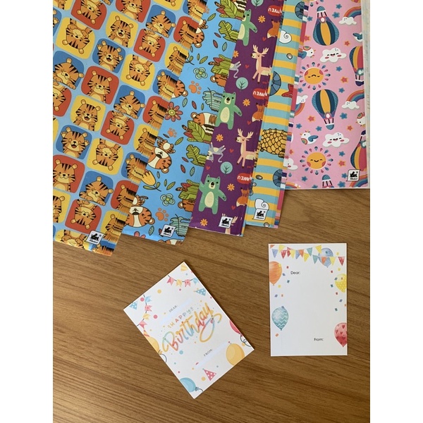 

kertas kado dan kartu ucapan