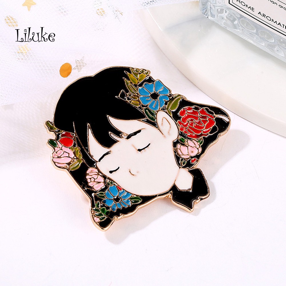Lkbros Pin Dada Desain Gadis Kartun Jepang Cantik Lucu Imut Lkbros Pin Dada Desain Gadis Kartun Jepang Cantik Lucu Imut