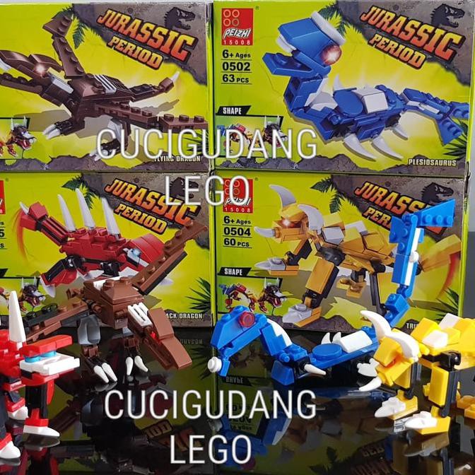 Lego Jurassic Dinosaurus Dino Naga Dragon Baru