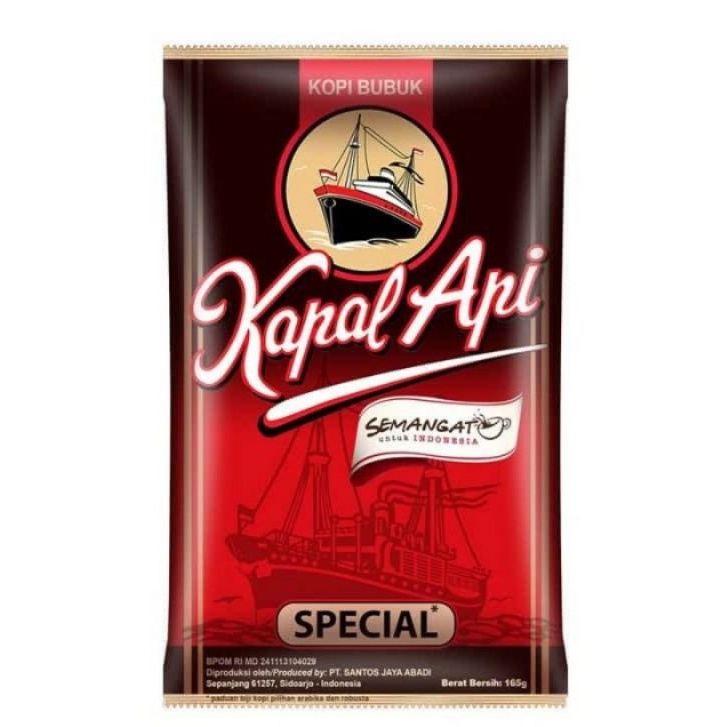 

KAPAL API Kopi Bubuk Kemasan 165g