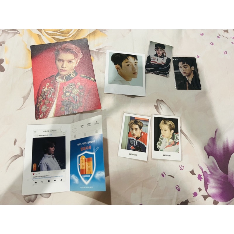[CEK DESKRIPSI] Polaroid Season Greetings 2022 SG22 Winwin Polaroid 90s Love Clear Pc Photocard Natr
