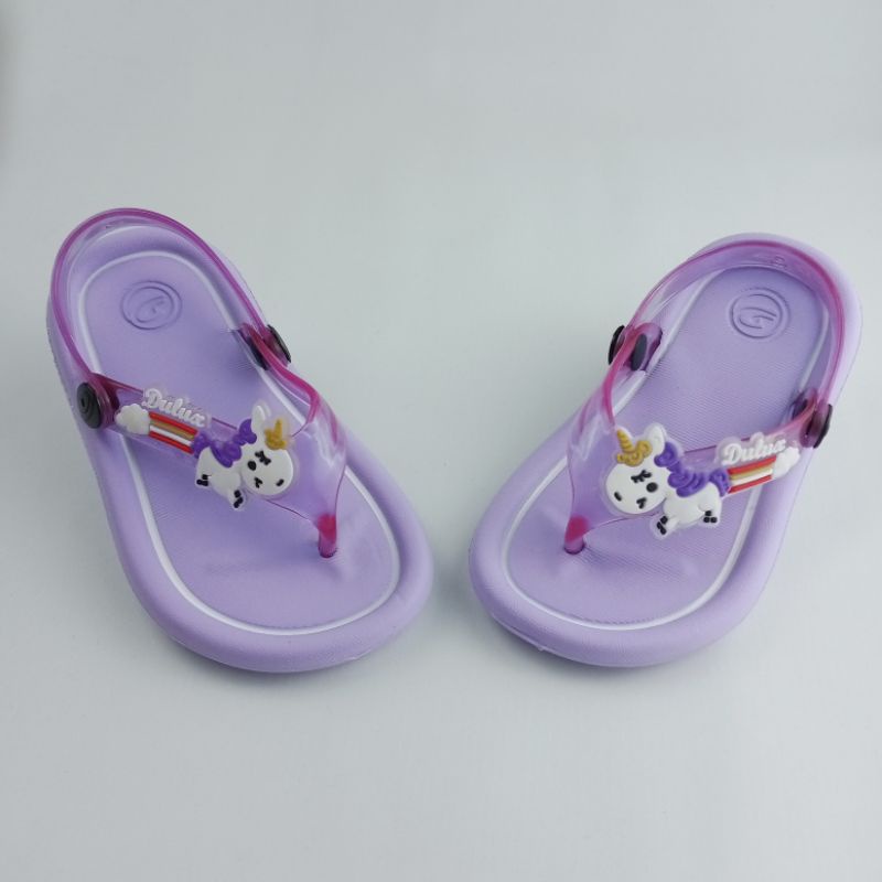 SANDAL JEPIT ANAK PEREMPUAN TERBARU KARAKTER UNICORN DULUX 311E 20-29