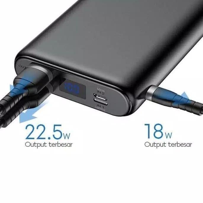 Powerbank Vivan VPB-H20 20000mah Dual Output Power Bank Original Promo