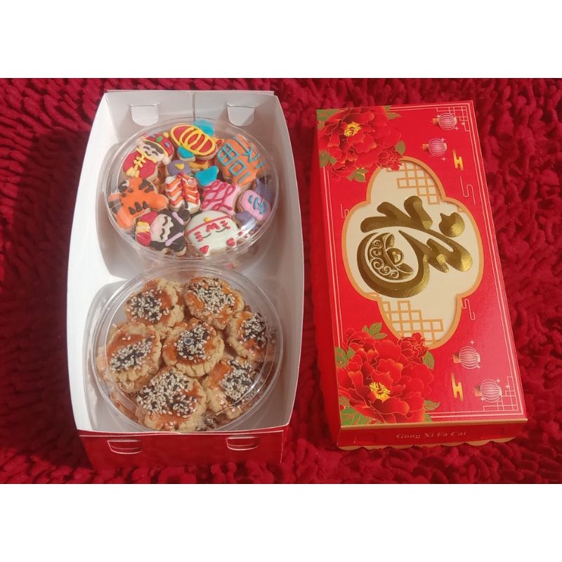 

Hampers Imlek CNY Ophelicious 1 (Chui Kao So & Cookies Hias)
