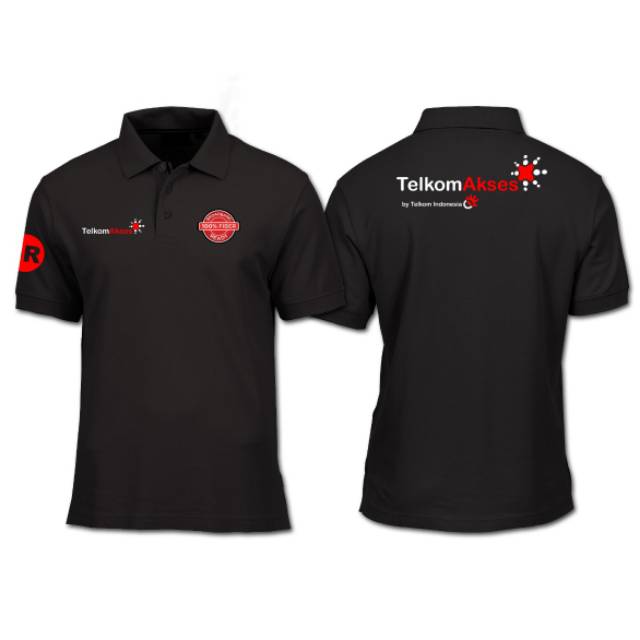 kaos kerah-polo shirt-baju keren TELKOM AKSES