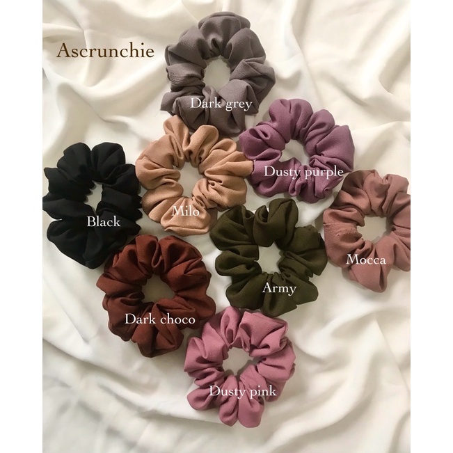 Daily Scrunchie Premium/ Scrunchie imut / Scrunchie / ikat rambut premium