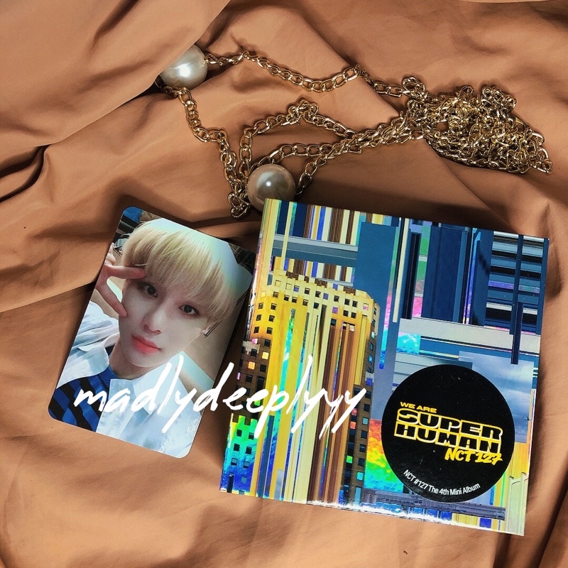 kihno suhum jungwoo pc set nct 127 photocard superhuman fullset
